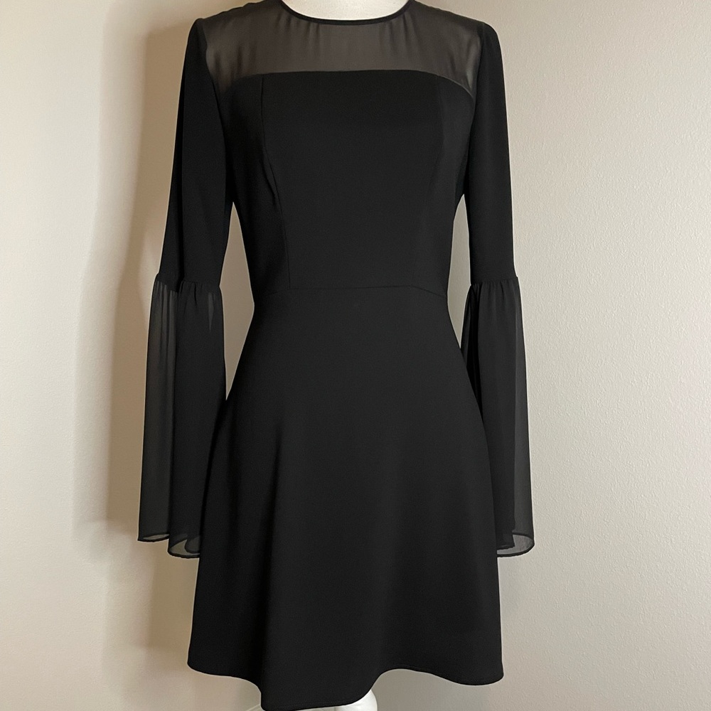BCBGMaxAzria Black Party Dress Finley XS